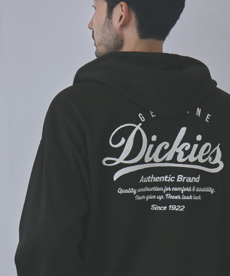 GENUINE Dickies ワンポイント刺しゅう 裏毛ジップパーカー メンズ商品画像-14
