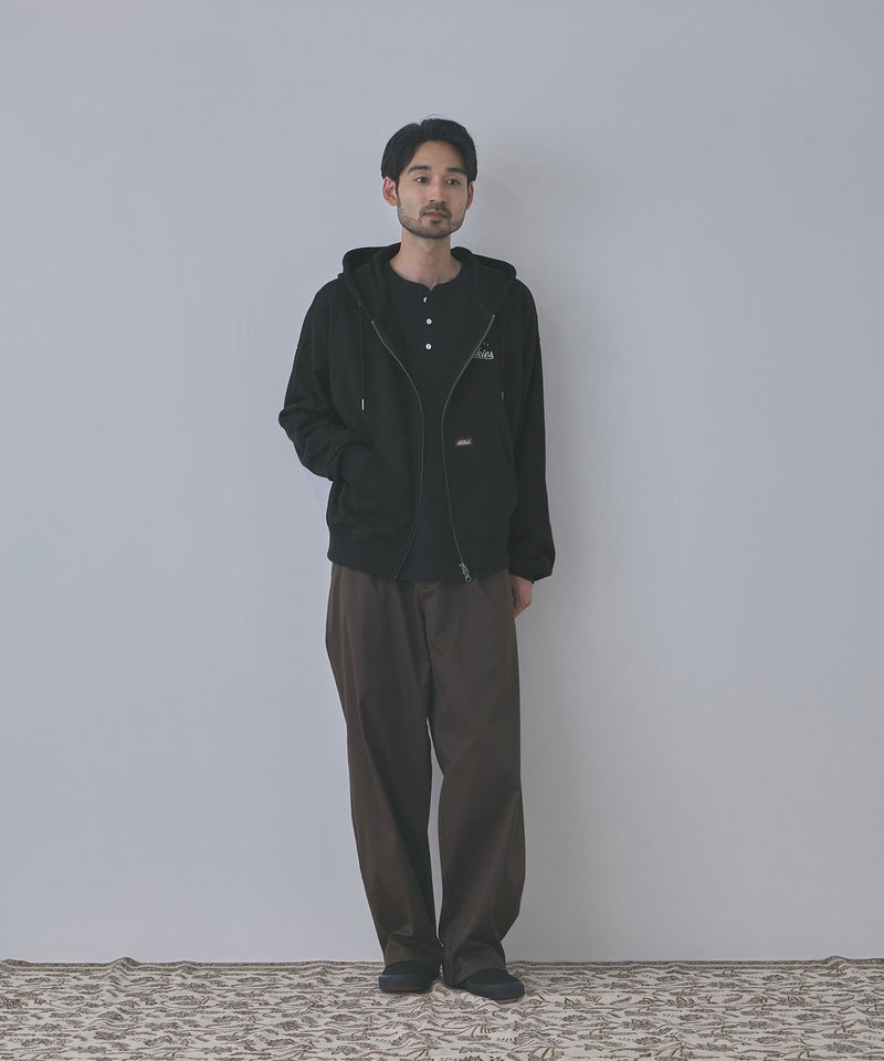 GENUINE Dickies ワンポイント刺しゅう 裏毛ジップパーカー メンズ商品画像-15