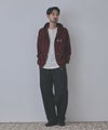 GENUINE Dickies ワンポイント刺しゅう 裏毛ジップパーカー メンズ商品サムネイル-19