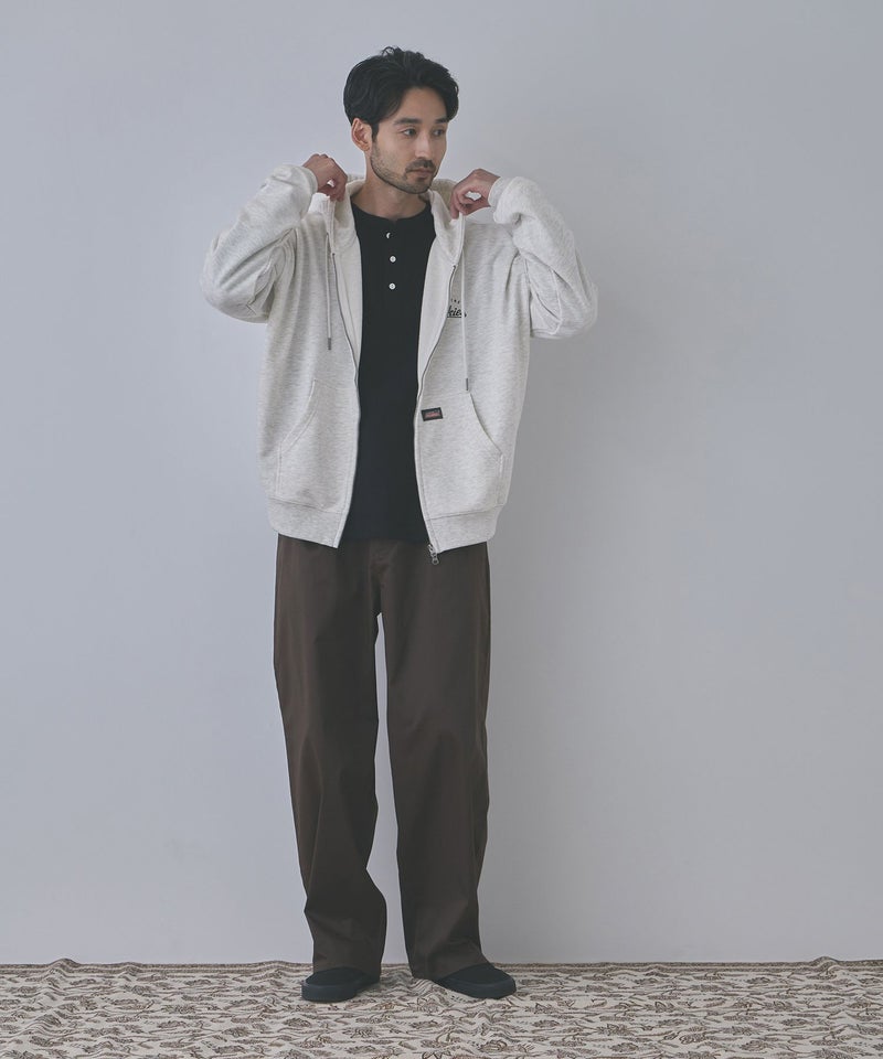 GENUINE Dickies ワンポイント刺しゅう 裏毛ジップパーカー メンズ商品画像-24
