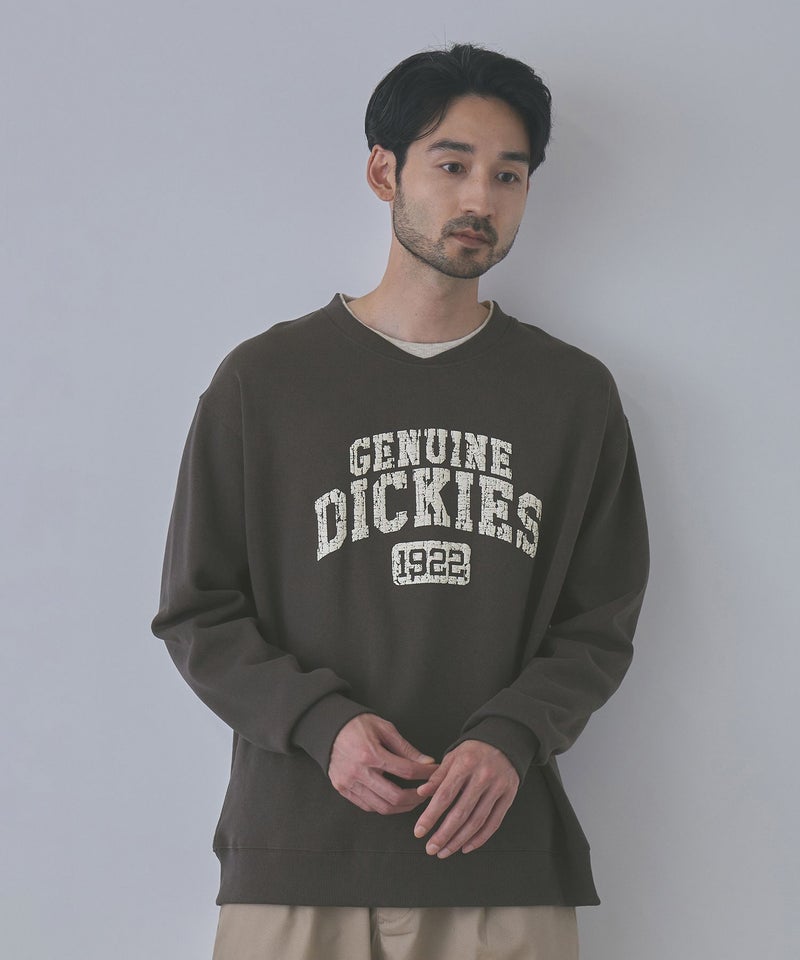 GENUINE Dickies Wネック裏起毛トレーナー メンズ商品画像-5