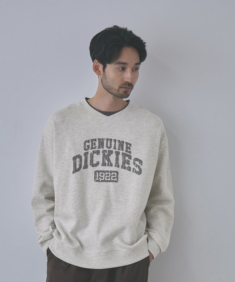 GENUINE Dickies  Wネック裏起毛トレーナー メンズ商品画像-16