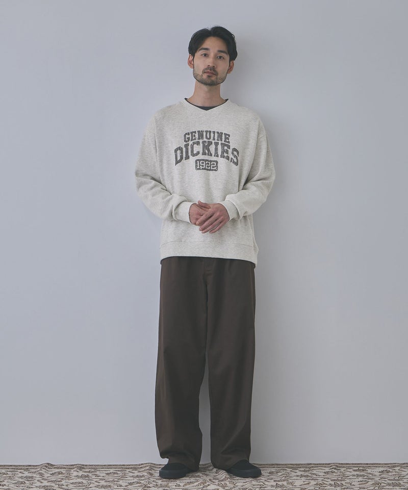 GENUINE Dickies Wネック裏起毛トレーナー メンズ商品画像-17