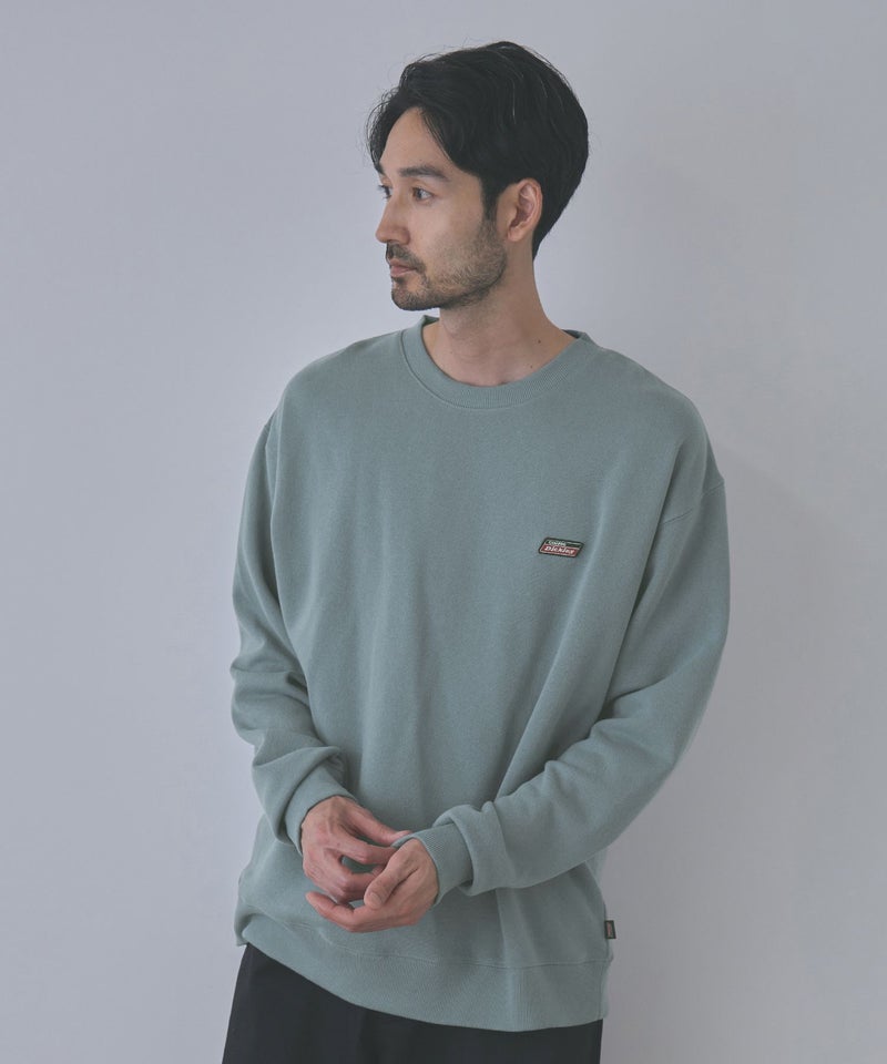 GENUINE Dickies  ワンポイント刺しゅう 裏起毛トレーナー メンズ商品画像-5