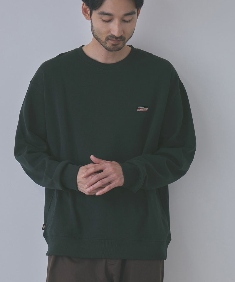 GENUINE Dickies ワンポイント刺しゅう 裏起毛トレーナー メンズ商品画像-14