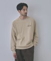 GENUINE Dickies  ワンポイント刺しゅう 身頃裏ワッフルトレーナー メンズ商品サムネイル-3