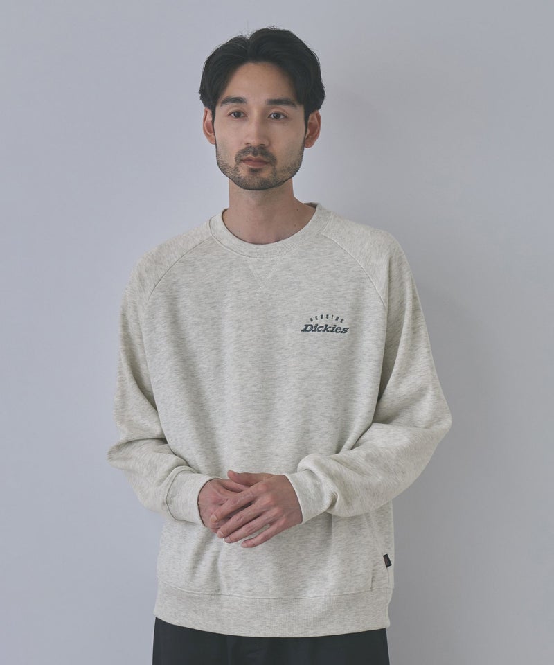 GENUINE Dickies  ワンポイント刺しゅう 身頃裏ワッフルトレーナー メンズ商品画像-5