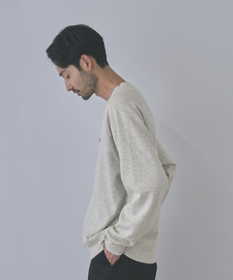 GENUINE Dickies ワンポイント刺しゅう 身頃裏ワッフルトレーナー メンズ商品画像-6