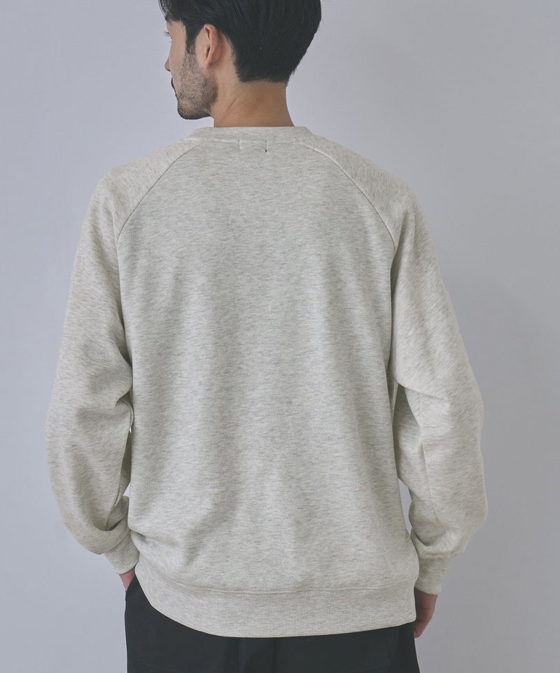 GENUINE Dickies ワンポイント刺しゅう 身頃裏ワッフルトレーナー メンズ商品画像-7