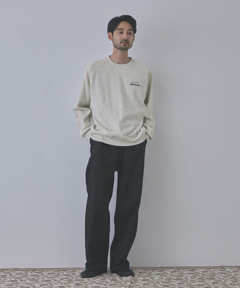 GENUINE Dickies  ワンポイント刺しゅう 身頃裏ワッフルトレーナー メンズ商品画像-10