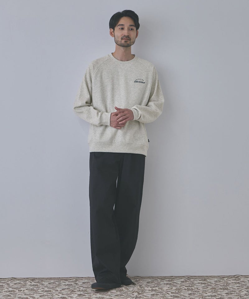 GENUINE Dickies  ワンポイント刺しゅう 身頃裏ワッフルトレーナー メンズ商品画像-11