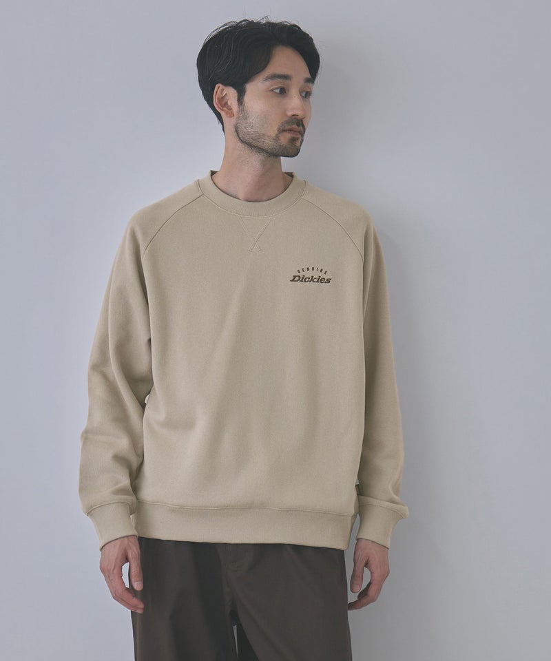 GENUINE Dickies  ワンポイント刺しゅう 身頃裏ワッフルトレーナー メンズ商品画像-15