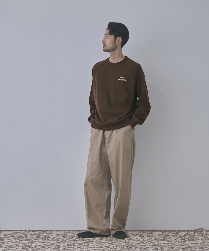 GENUINE Dickies  ワンポイント刺しゅう 身頃裏ワッフルトレーナー メンズ商品画像-20
