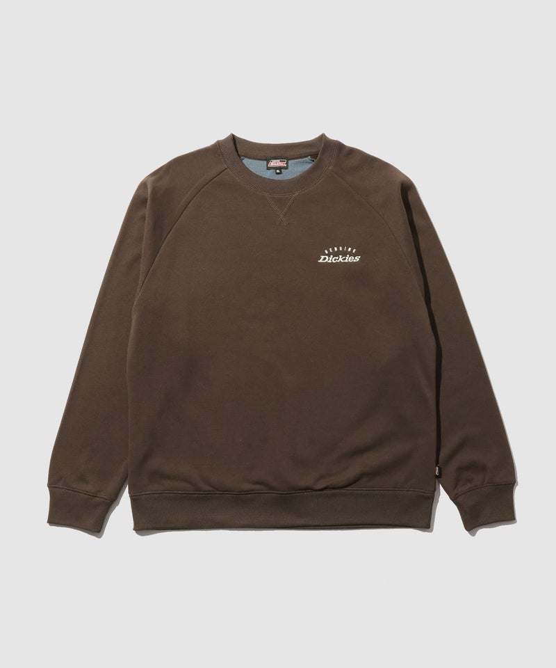 GENUINE Dickies ワンポイント刺しゅう 身頃裏ワッフルトレーナー メンズ商品画像-24