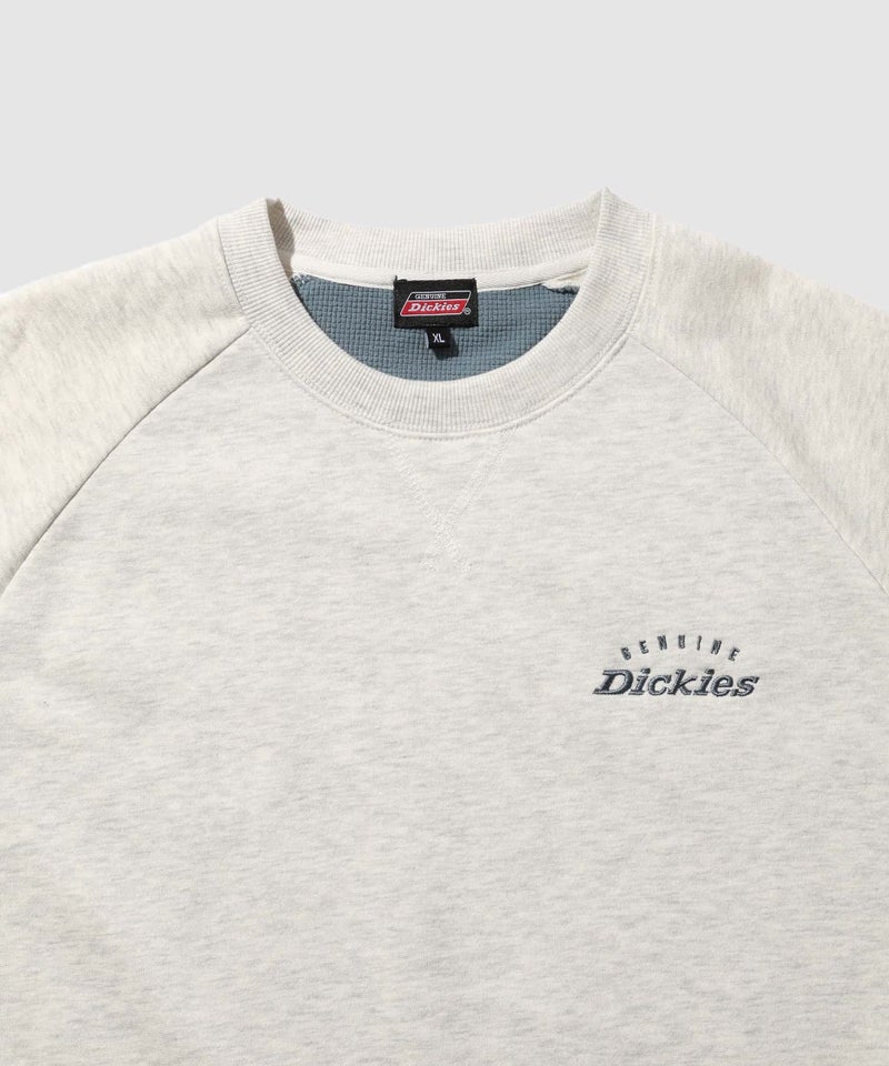 GENUINE Dickies  ワンポイント刺しゅう 身頃裏ワッフルトレーナー メンズ商品画像-26