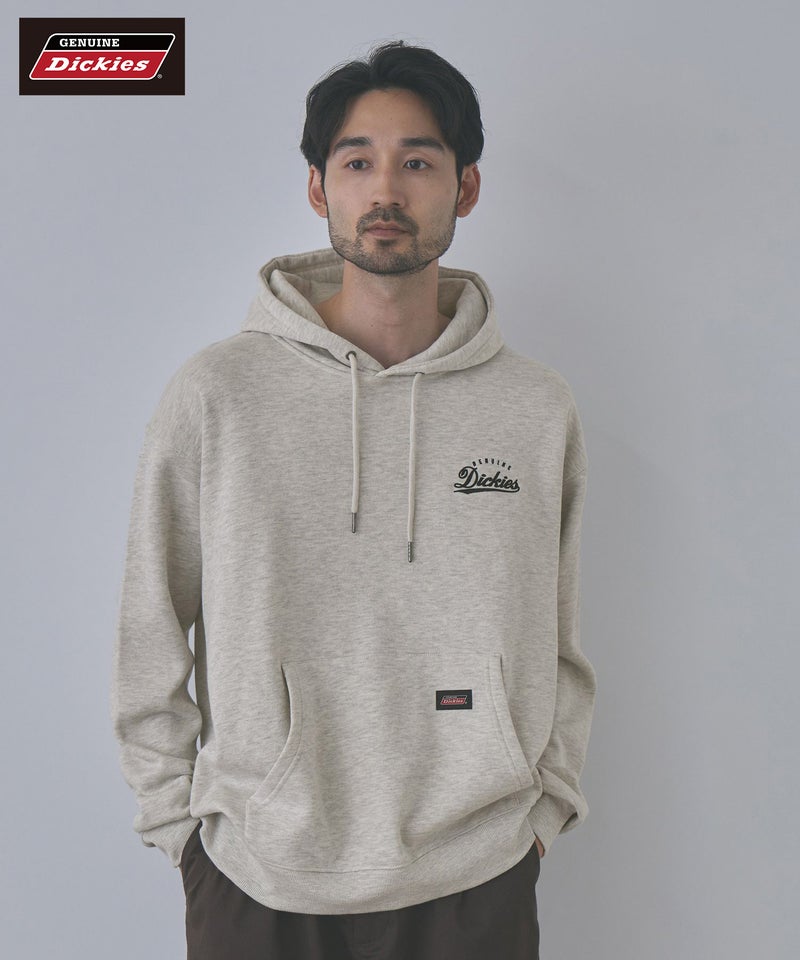 GENUINE Dickies  バック刺しゅう 裏起毛パーカー メンズ商品画像-1