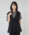 Free Nature  カットジョーゼットドロストジレ レディース商品サムネイル-4
