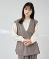 Free Nature  カットジョーゼットドロストジレ レディース商品サムネイル-10
