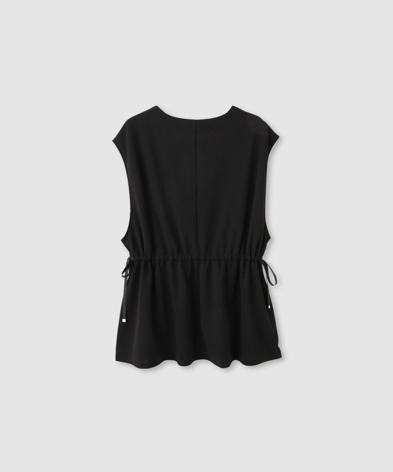 Free Nature カットジョーゼットドロストジレ レディース商品画像-19