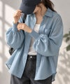 Free Nature シアー袖リブシャツ レディース商品サムネイル-1