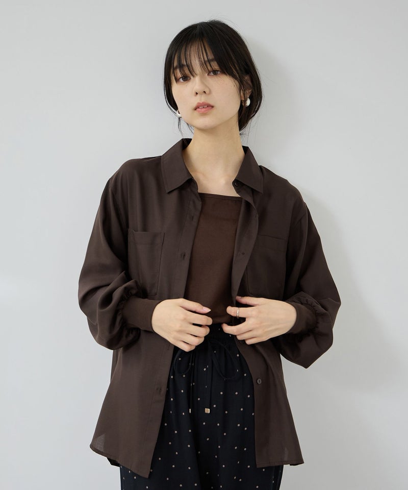 Free Nature シアー袖リブシャツ レディース商品画像-13