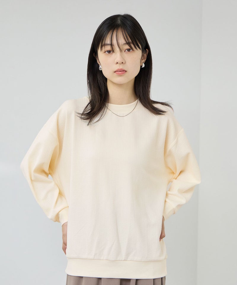 Free Nature  ふくれジャガードプルオーバー レディース メール便 対応商品商品画像-10