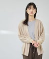 Free Nature  バックシャツ切替ドッキングVネックカーディガン レディース商品サムネイル-3
