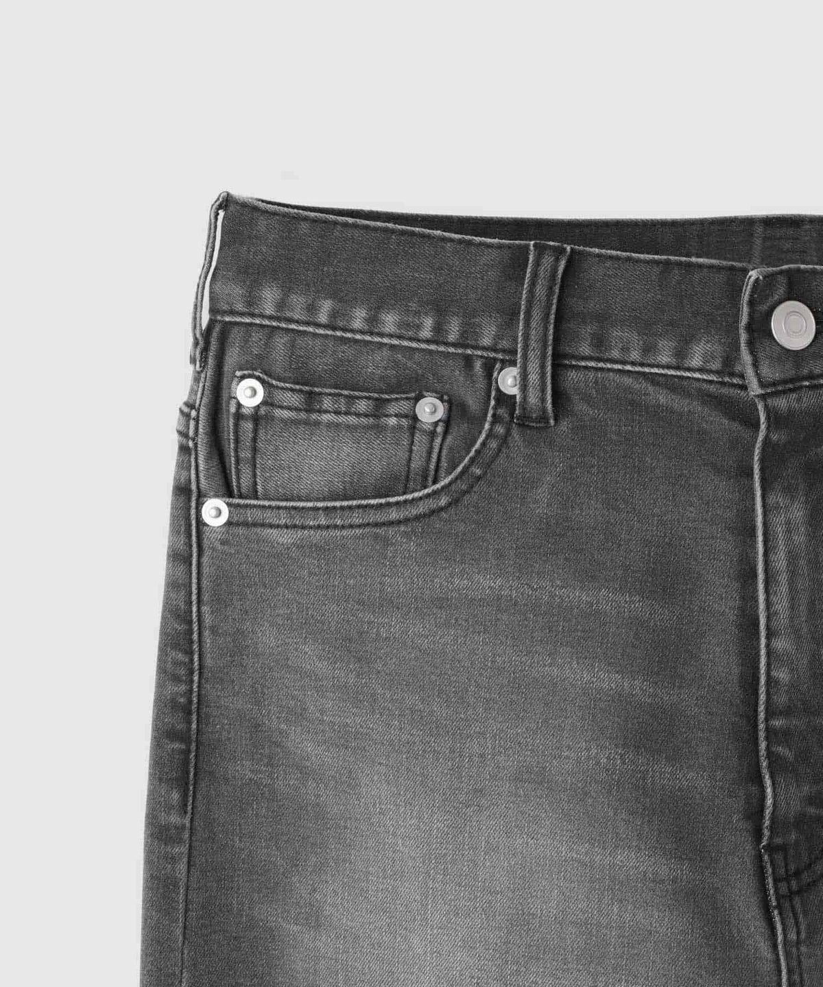NAVY 毎日はきたくなるデニム「マイデニ」 ミッドライズ スリムデニムパンツ レディース