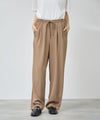 Free Nature  ドロストリボン とろみ合繊 イージーパンツ レディース商品サムネイル-1