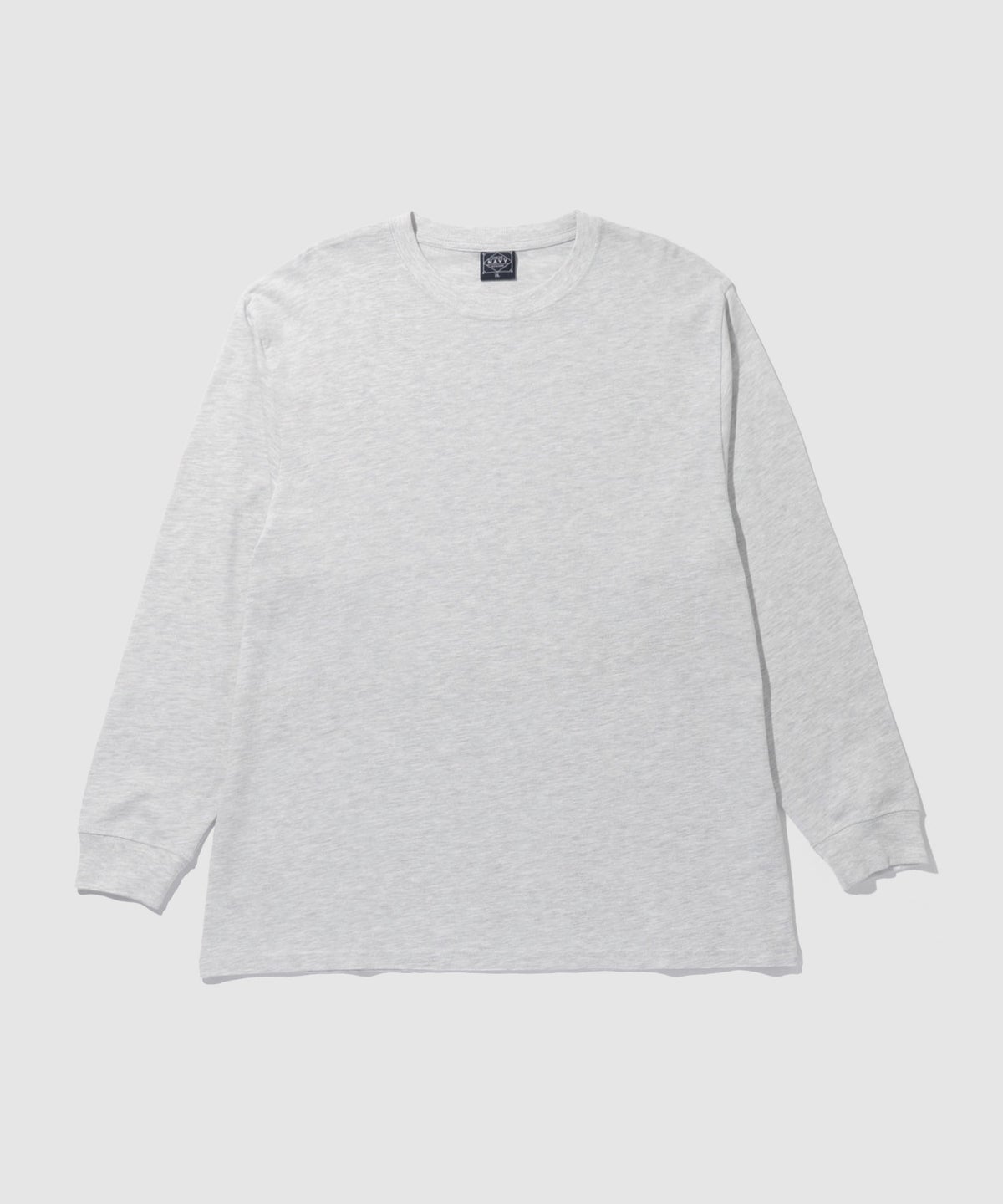 NAVY BCIコットン リラックスフィット長袖Tシャツ メンズ