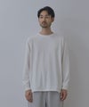NAVY BCIコットン リラックスフィット長袖Tシャツ メンズ商品サムネイル-2