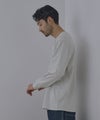 NAVY BCIコットン リラックスフィット長袖Tシャツ メンズ商品サムネイル-7