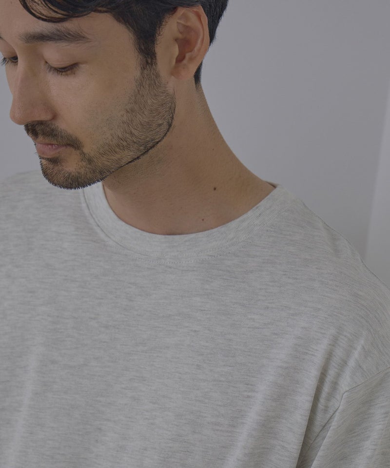 NAVY BCIコットン リラックスフィット長袖Tシャツ メンズ商品画像-9