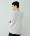NAVY BCIコットン リラックスフィット長袖Tシャツ メンズ商品サムネイル-9
