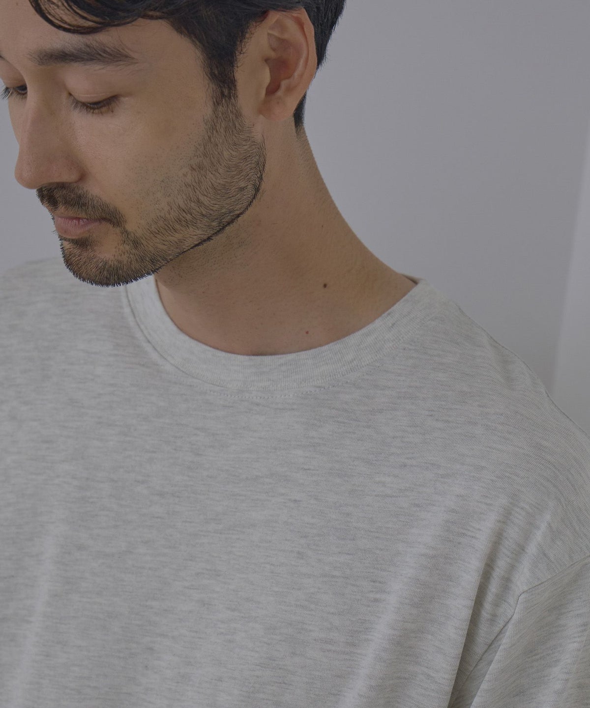 NAVY BCIコットン リラックスフィット長袖Tシャツ メンズ
