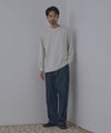 NAVY BCIコットン リラックスフィット長袖Tシャツ メンズ商品サムネイル-10