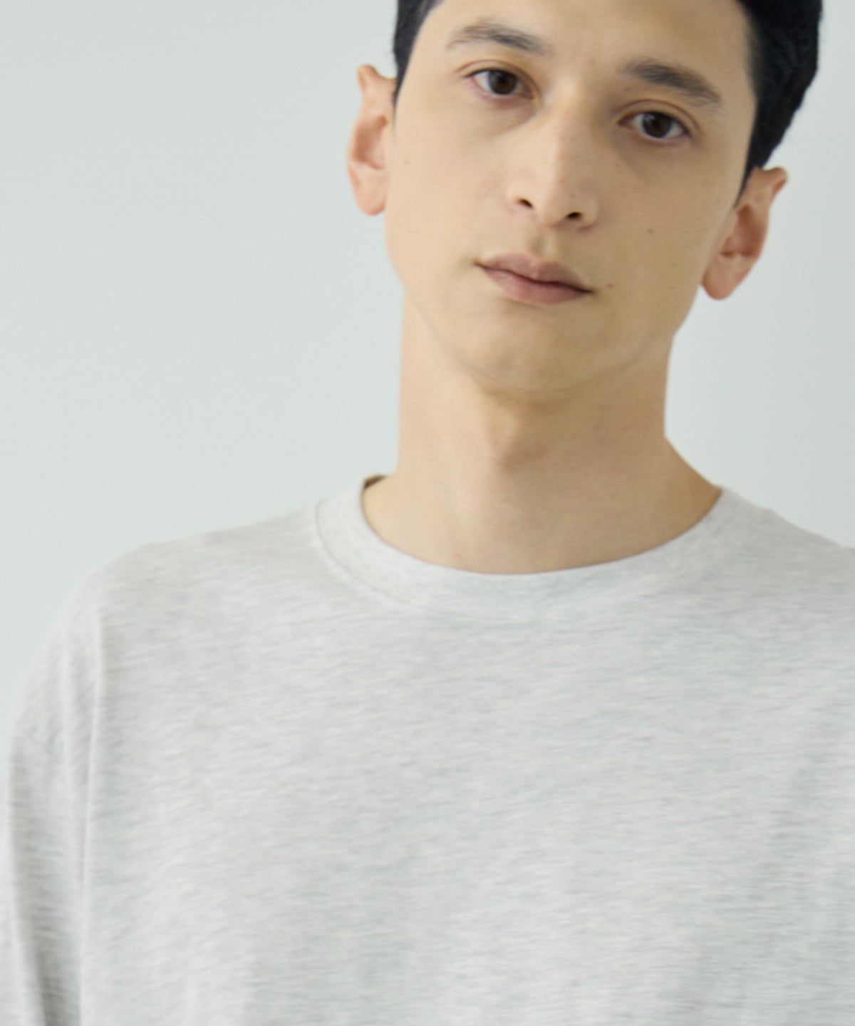 NAVY BCIコットン リラックスフィット長袖Tシャツ メンズ