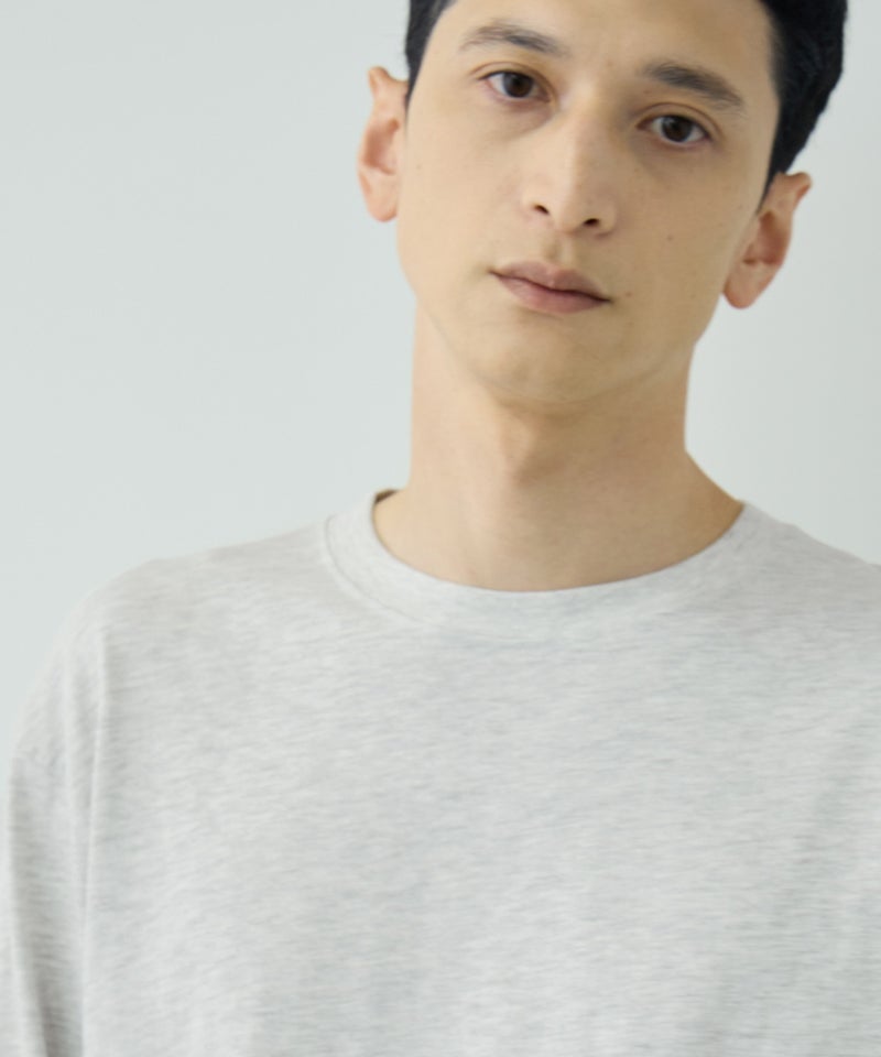 NAVY BCIコットン リラックスフィット長袖Tシャツ メンズ商品画像-10