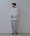 NAVY BCIコットン リラックスフィット長袖Tシャツ メンズ商品サムネイル-13