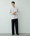 NAVY  BCIコットン リラックスフィット長袖Tシャツ メンズ商品サムネイル-13