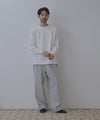 NAVY BCIコットン リラックスフィット長袖Tシャツ メンズ商品サムネイル-14