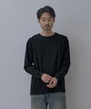 NAVY  BCIコットン リラックスフィット長袖Tシャツ メンズ商品サムネイル-15