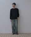 NAVY BCIコットン リラックスフィット長袖Tシャツ メンズ商品サムネイル-17
