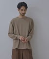 NAVY BCIコットン リラックスフィット長袖Tシャツ メンズ商品サムネイル-21