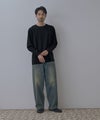 NAVY BCIコットン リラックスフィット長袖Tシャツ メンズ商品サムネイル-25
