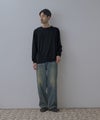 NAVY BCIコットン リラックスフィット長袖Tシャツ メンズ商品サムネイル-26
