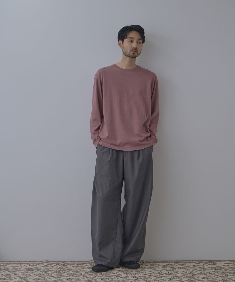NAVY  BCIコットン リラックスフィット長袖Tシャツ メンズ商品画像-28