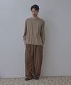 NAVY BCIコットン リラックスフィット長袖Tシャツ メンズ商品サムネイル-31