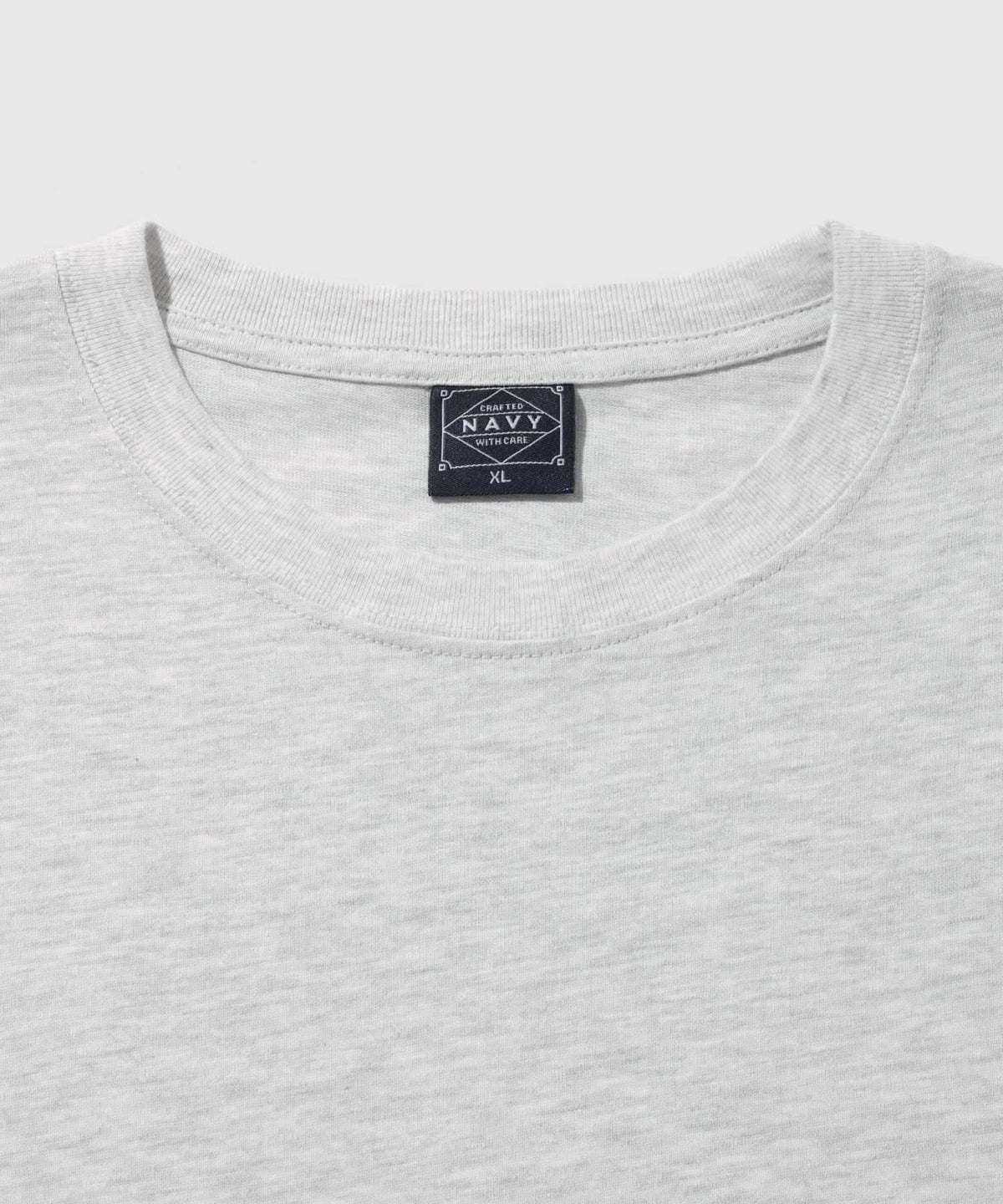 NAVY BCIコットン リラックスフィット長袖Tシャツ メンズ
