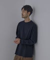 NAVY BCIコットン リラックスフィット ワッフル長袖Tシャツ メンズ商品サムネイル-5